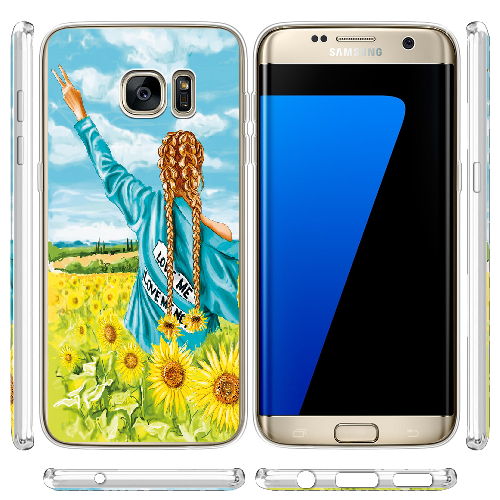 Чехол BoxFace Samsung G935 Galaxy S7 Edge Love Me, Love Me Not
