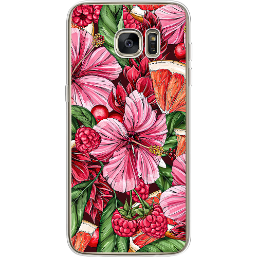 Чехол BoxFace Samsung G935 Galaxy S7 Edge Tropical Flowers