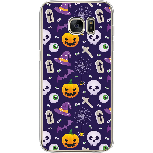 Чехол BoxFace Samsung G935 Galaxy S7 Edge Halloween Purple Mood