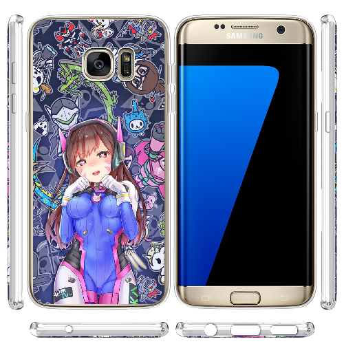 Чехол BoxFace Samsung G935 Galaxy S7 Edge Overwatch D.VA