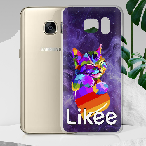 Чехол BoxFace Samsung G935 Galaxy S7 Edge Котик Likee