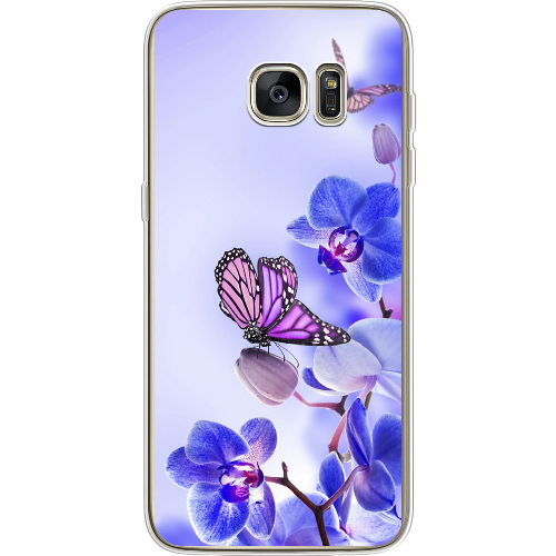 Чехол BoxFace Samsung G935 Galaxy S7 Edge Orchids and Butterflies