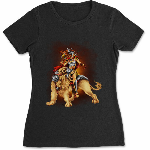 Женская футболка The Lion Rider