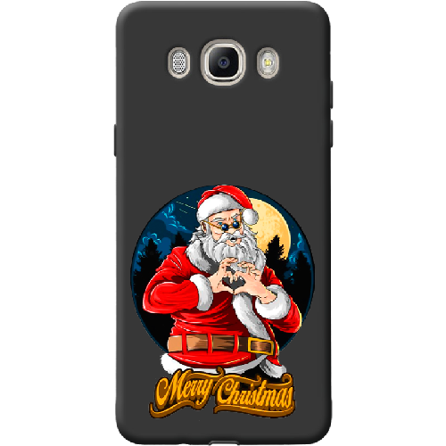 Чехол BoxFace Samsung J510 Galaxy J5 2016 Cool Santa and heart