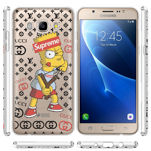 Чехол BoxFace Samsung J510 Galaxy J5 2016 Yellow Fun