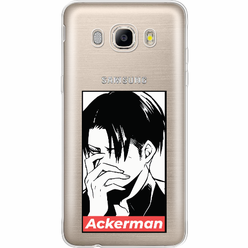 Чехол BoxFace Samsung J510 Galaxy J5 2016 Attack On Titan - Ackerman