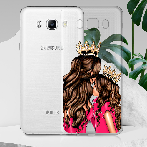 Чехол BoxFace Samsung J510 Galaxy J5 2016 Queen and Princess