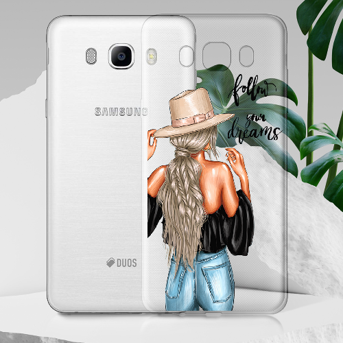 Чехол BoxFace Samsung J510 Galaxy J5 2016 Follow Your Dreams