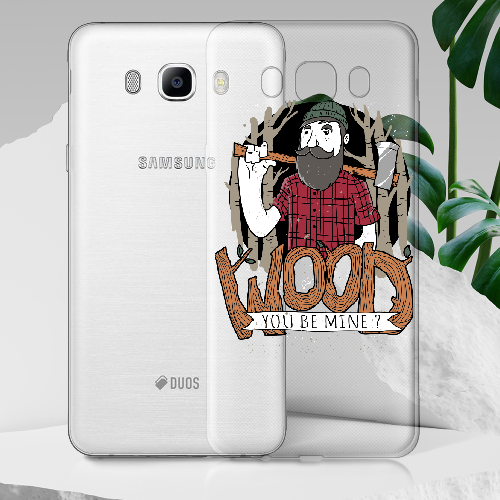 Чехол BoxFace Samsung J510 Galaxy J5 2016 Wood you be mine