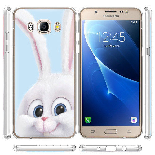 Чехол BoxFace Samsung J510 Galaxy J5 2016 Кролик Снежок