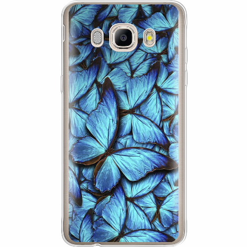 Чехол BoxFace Samsung J510 Galaxy J5 2016 лазурные бабочки