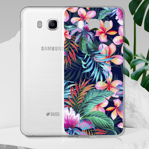 Чехол BoxFace Samsung J510 Galaxy J5 2016 flowers in the tropics