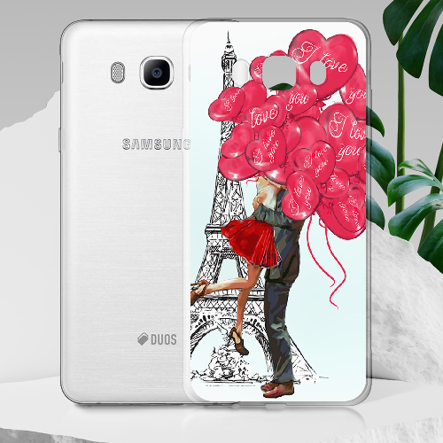 Чехол BoxFace Samsung J510 Galaxy J5 2016 Love in Paris