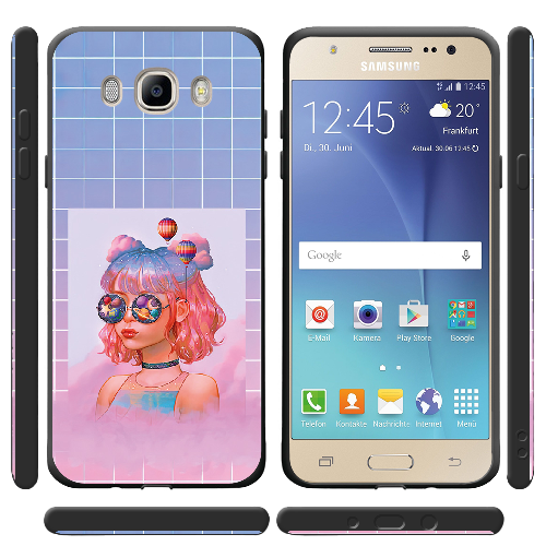 Чехол BoxFace Samsung J510 Galaxy J5 2016 Girl in the Clouds