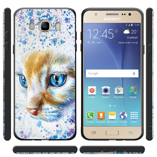 Чехол BoxFace Samsung J510 Galaxy J5 2016 Голубоглазый Кот