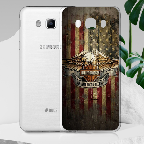 Чехол BoxFace Samsung J510 Galaxy J5 2016 Harley Davidson An American Legend