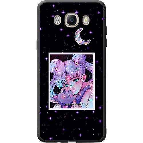 Чехол BoxFace Samsung J510 Galaxy J5 2016 Sailor Moon night