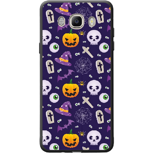 Чехол BoxFace Samsung J510 Galaxy J5 2016 Halloween Purple Mood