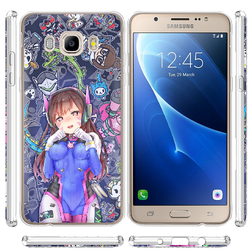 Чехол BoxFace Samsung J510 Galaxy J5 2016 Overwatch D.VA