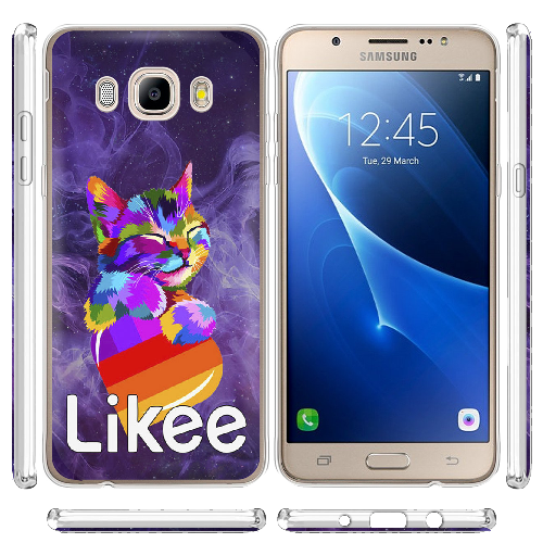 Чехол BoxFace Samsung J510 Galaxy J5 2016 Котик Likee