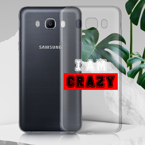 Чехол BoxFace Samsung J710 Galaxy J7 2016 I'm Crazy