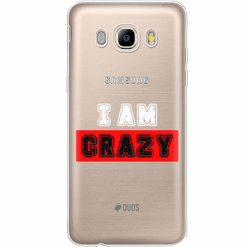 Чехол BoxFace Samsung J710 Galaxy J7 2016 I'm Crazy