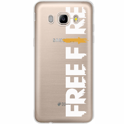 Чехол BoxFace Samsung J710 Galaxy J7 2016 Белый Free Fire