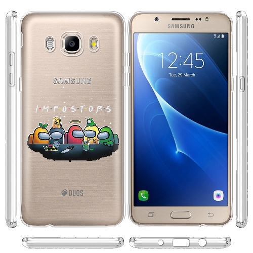 Чехол BoxFace Samsung J710 Galaxy J7 2016 Among Us Impostors