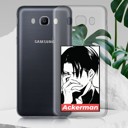 Чехол BoxFace Samsung J710 Galaxy J7 2016 Attack On Titan - Ackerman