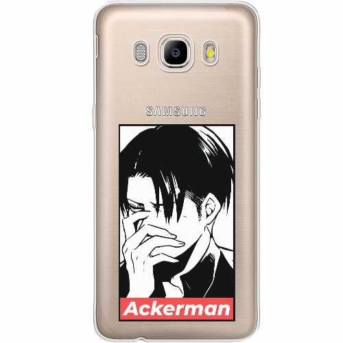 Чехол BoxFace Samsung J710 Galaxy J7 2016 Attack On Titan - Ackerman