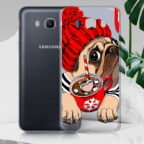 Чехол BoxFace Samsung J710 Galaxy J7 2016 Winter Puggy