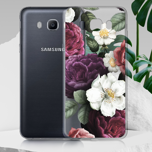Чехол BoxFace Samsung J710 Galaxy J7 2016 Цветочные Темные Сны