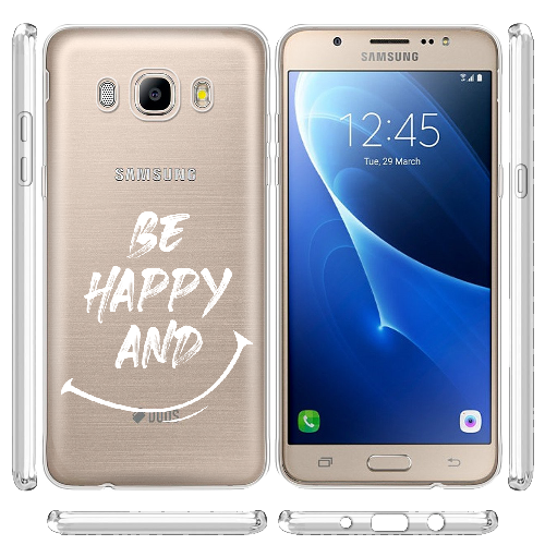 Чехол BoxFace Samsung J710 Galaxy J7 2016 be happy and