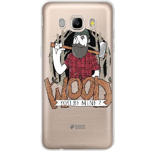 Чехол BoxFace Samsung J710 Galaxy J7 2016 Wood you be mine