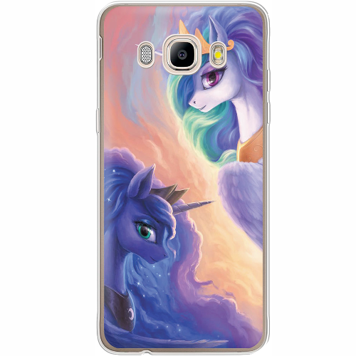 Чехол BoxFace Samsung J710 Galaxy J7 2016 My Little Pony Rarity Princess Luna