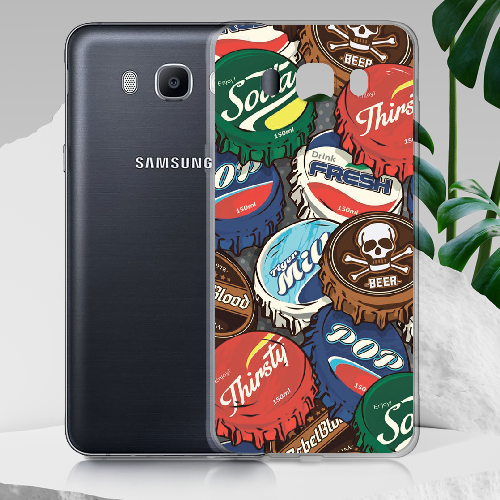Чехол BoxFace Samsung J710 Galaxy J7 2016 Drink Lids