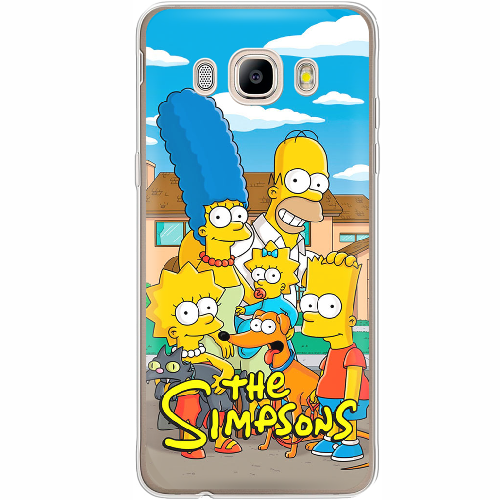 Чехол BoxFace Samsung J710 Galaxy J7 2016 the simpsons