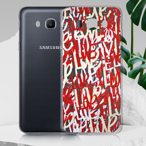 Чехол BoxFace Samsung J710 Galaxy J7 2016 Love Graffiti