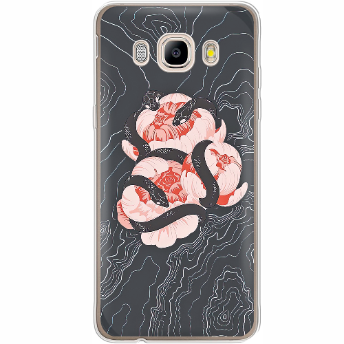 Чехол BoxFace Samsung J710 Galaxy J7 2016 Snake Rose