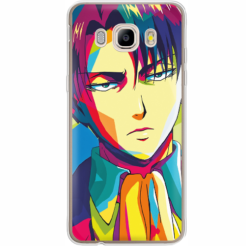 Чехол BoxFace Samsung J710 Galaxy J7 2016 Attack on titan Levi Anime Pop