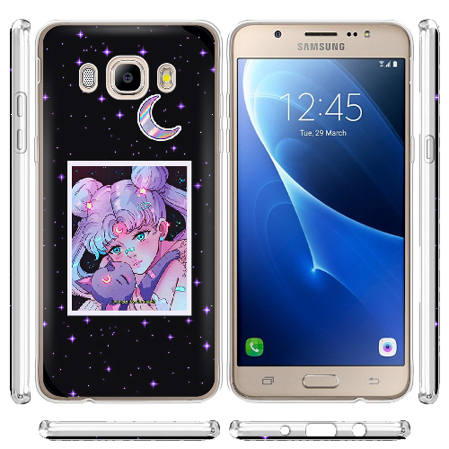 Чехол BoxFace Samsung J710 Galaxy J7 2016 Sailor Moon night