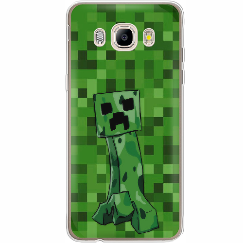 Чехол BoxFace Samsung J710 Galaxy J7 2016 Minecraft Creeper