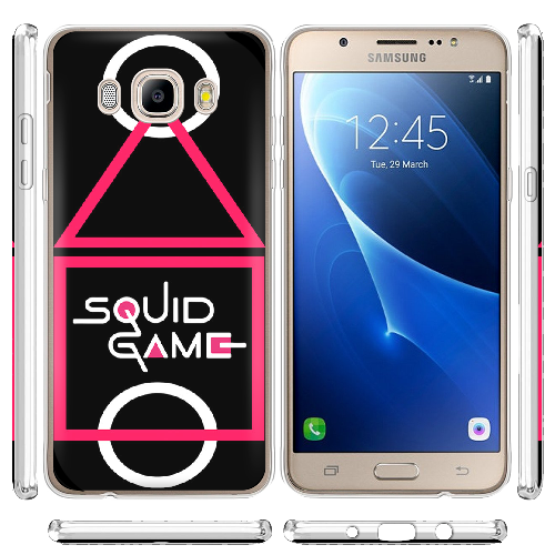 Чехол BoxFace Samsung J710 Galaxy J7 2016 siquid game поле для игры в кальмара