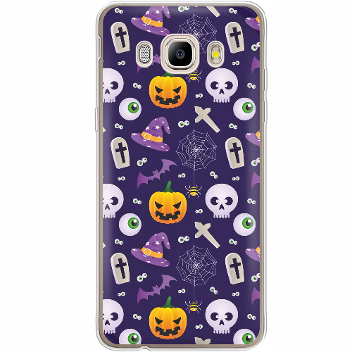 Чехол BoxFace Samsung J710 Galaxy J7 2016 Halloween Purple Mood
