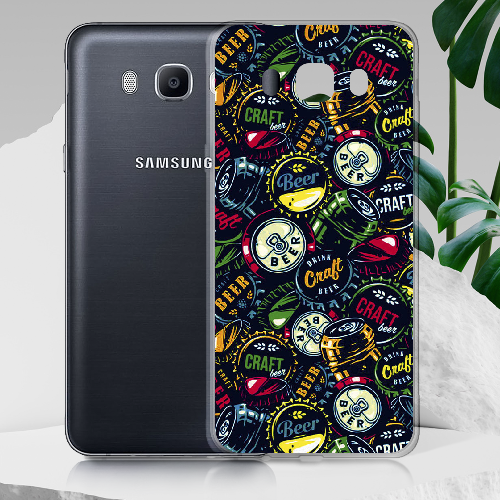 Чехол BoxFace Samsung J710 Galaxy J7 2016 Bottle Caps