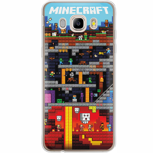 Чехол BoxFace Samsung J710 Galaxy J7 2016 Minecraft Lode Runner