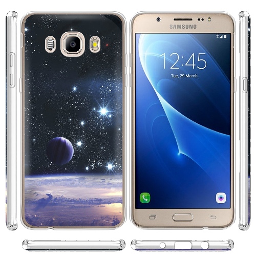 Чехол BoxFace Samsung J710 Galaxy J7 2016 Space Landscape