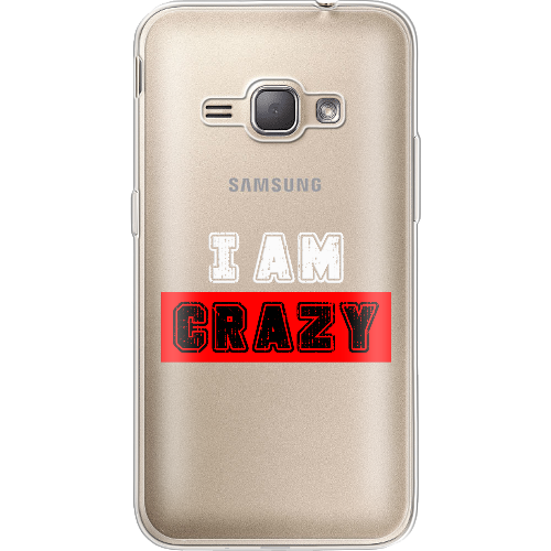 Чехол BoxFace Samsung J120H Galaxy J1 2016 I'm Crazy