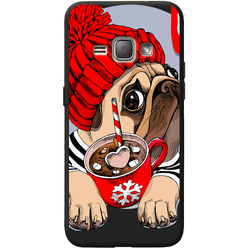 Чехол BoxFace Samsung J120H Galaxy J1 2016 Winter Puggy