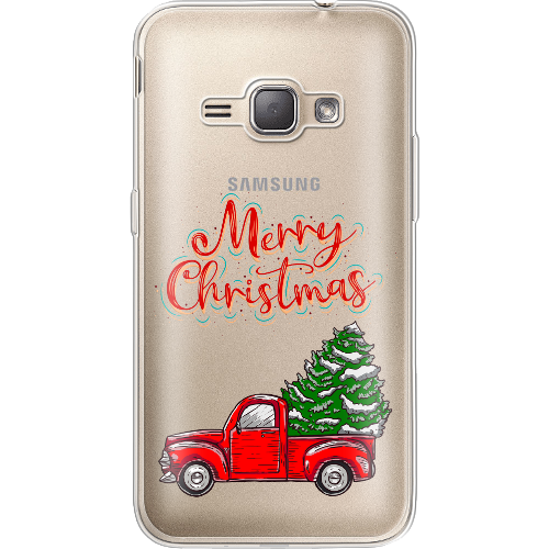 Чехол BoxFace Samsung J120H Galaxy J1 2016 Holiday Car Merry Christmas
